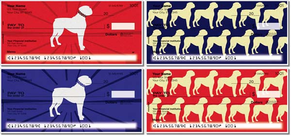 boxer dog check series