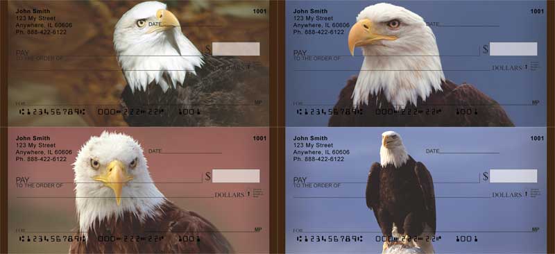 american bald eagle checks