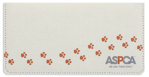 ASPCA checkbook cover