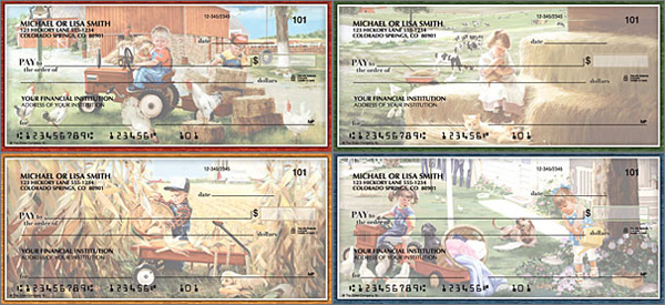 Barnyard Buddies Checks