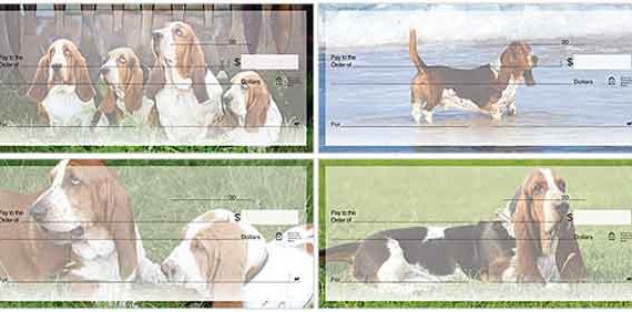 basset hound check series