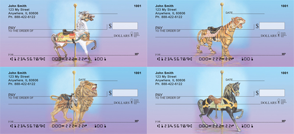 Carousel Animals Checks