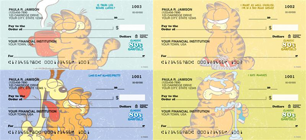 classic garfield check series