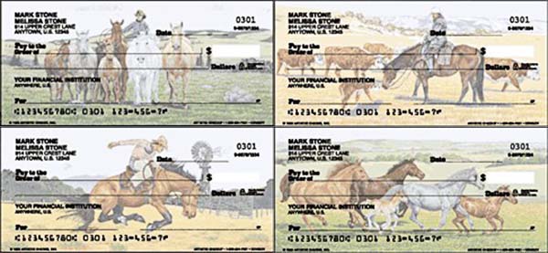 cowboy horse checks