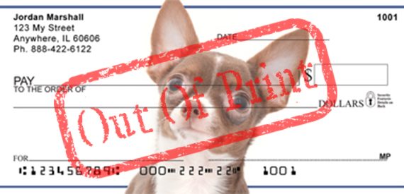 curious chihuahuas checks out of print