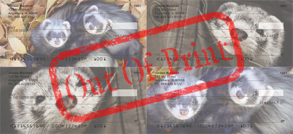 curious ferret checks out of print