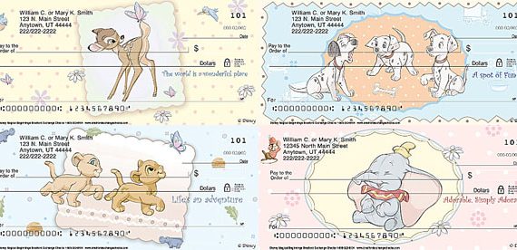 Disney Magical Beginnings Checks