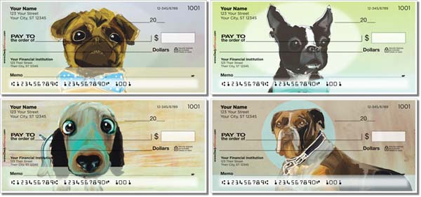 Dog Painting Checks