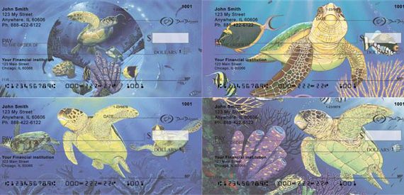 Dunleavy Sea Turtles Check Series