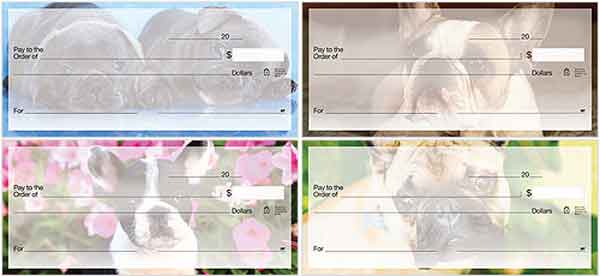 french bulldog check series