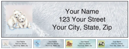 furry friends address labels