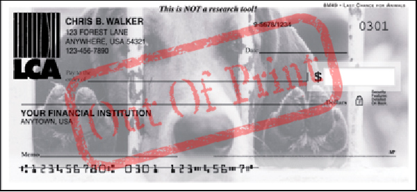 last chance for animals check out of print