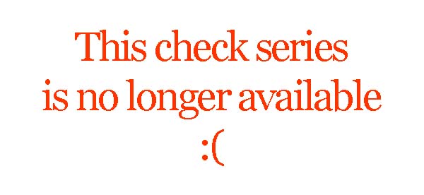 this check series is no longer available