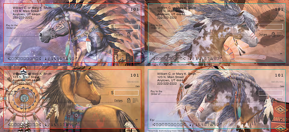 painted ponies check series