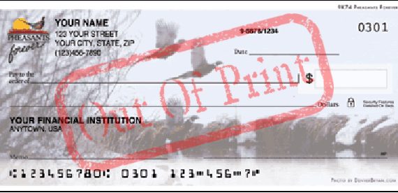 pheasants forever checks out of print