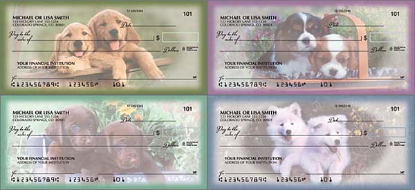 Playful Pups Checks