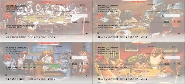 Poker Dogs Checks
