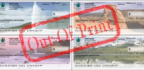 sierra club check series out of print