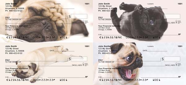 Sleepy Pug Checks