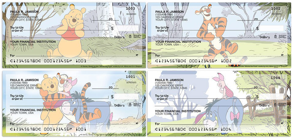 winnie the pooh adventure checks